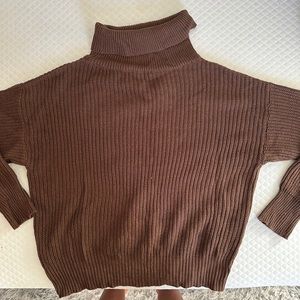 Brown sweater top